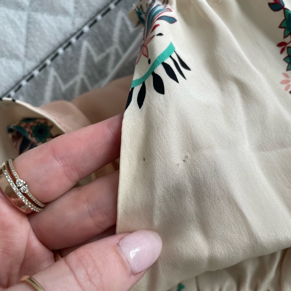 Stone Cold Fox Silk Playsuit - Picture 10 of 14